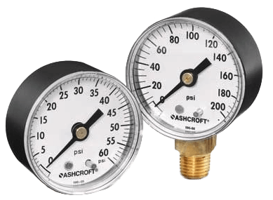 Ashcroft Commercial Pressure Gauge, 1005P